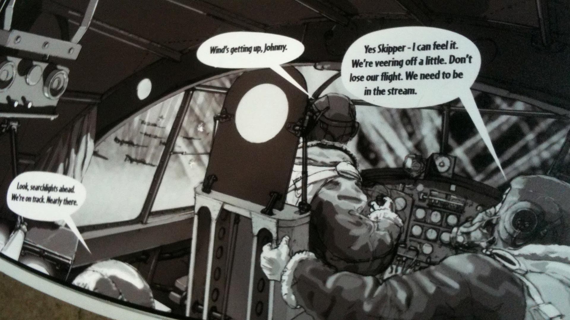 Bomber Command Interpretation Panel